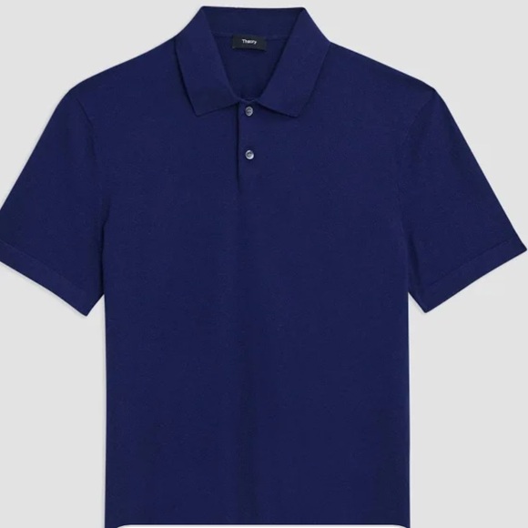 Theory Goris Fine Bilen Polo Shirt Men's XXL - Picture 15 of 15
